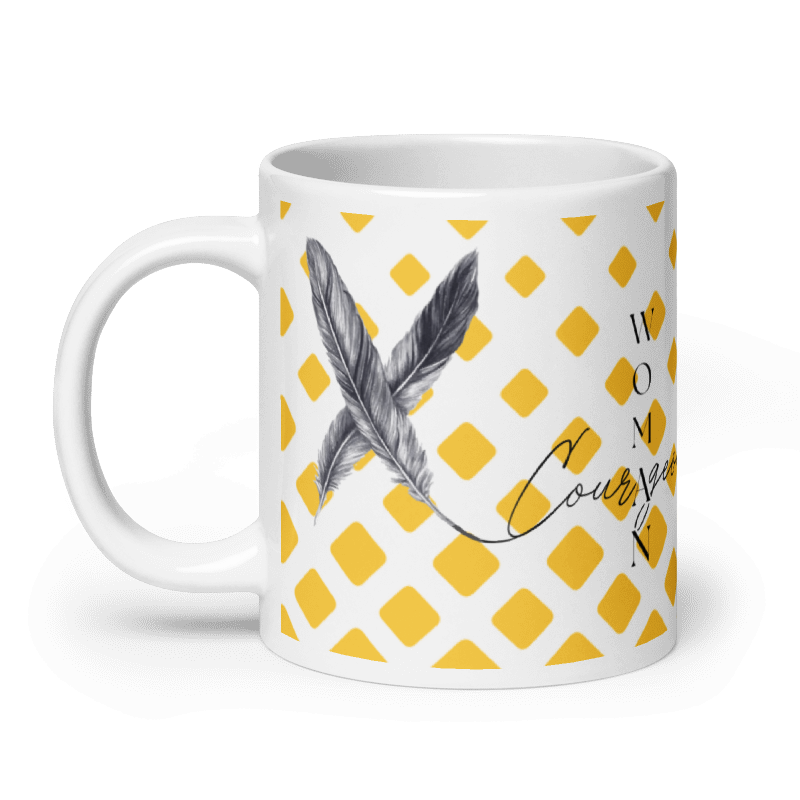 Courageous Woman Women's Empowerment Coffee Mug