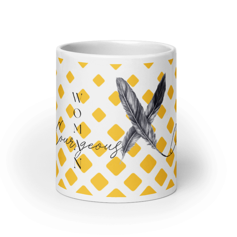 Courageous Woman Women's Empowerment Coffee Mug