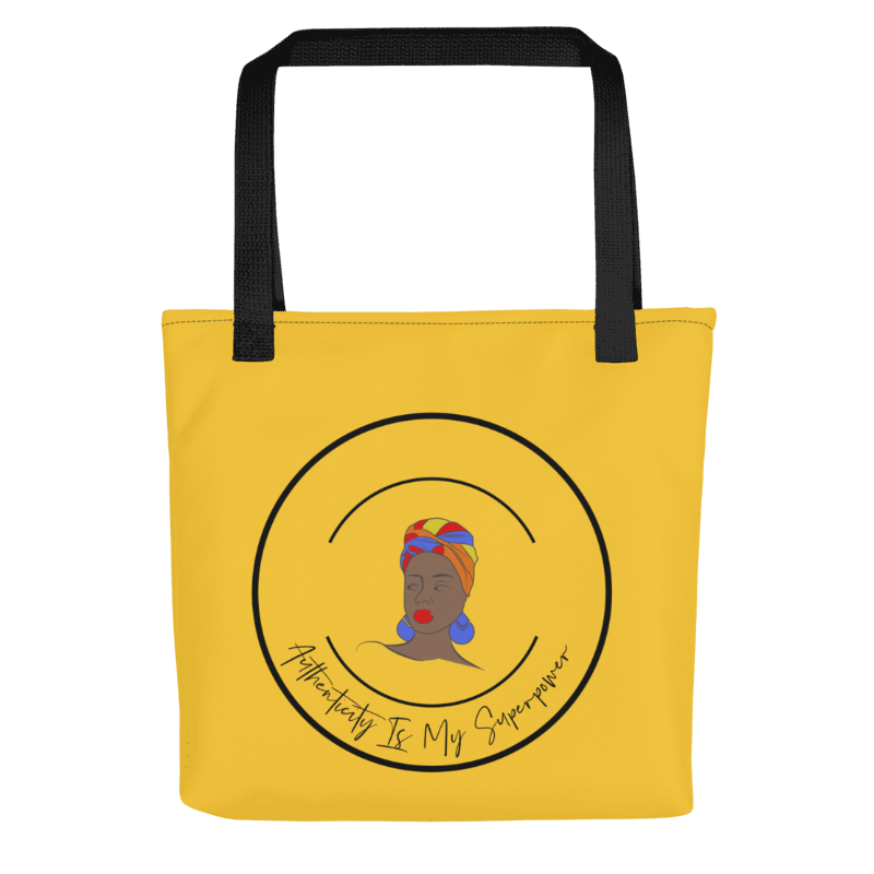 Authenticity is My Superpower Women's Empowerment Tote Bag