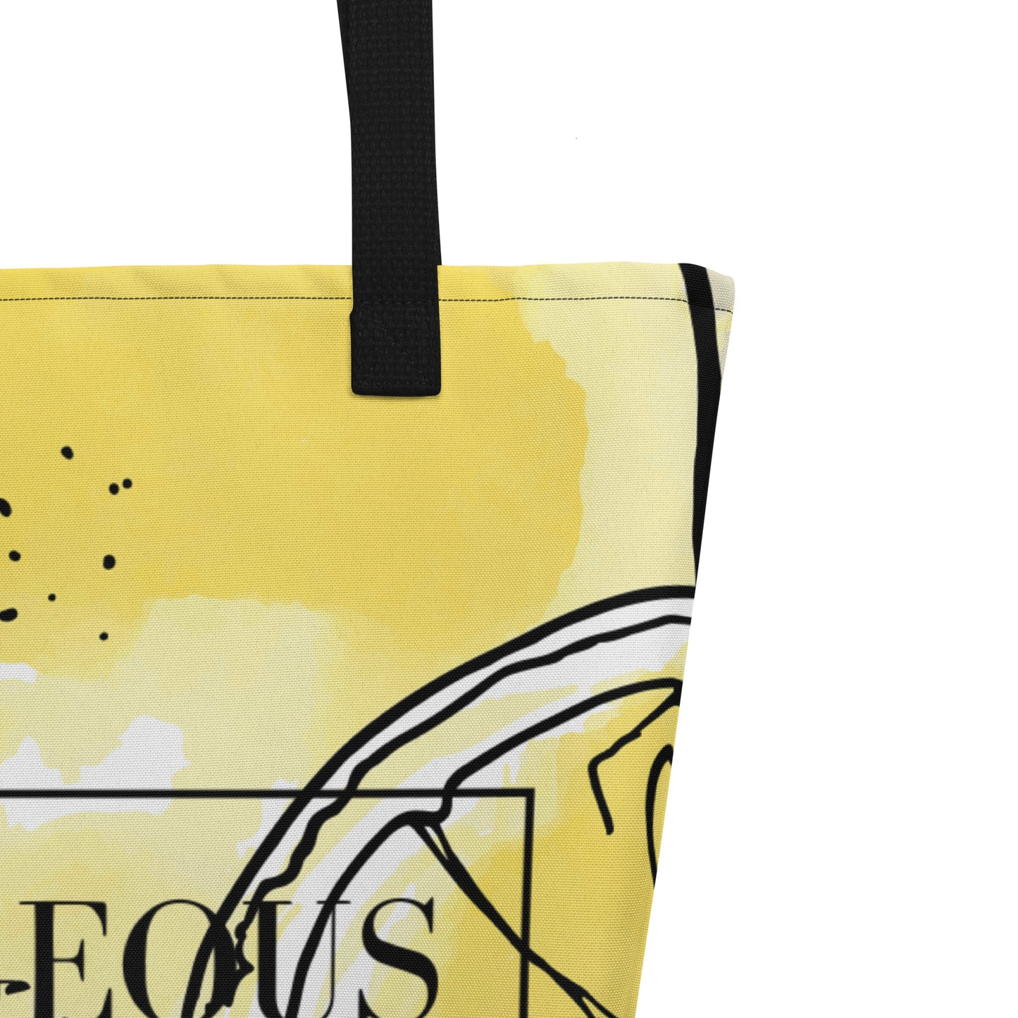Courageous Physician Women's Empowerment Large Tote Bag