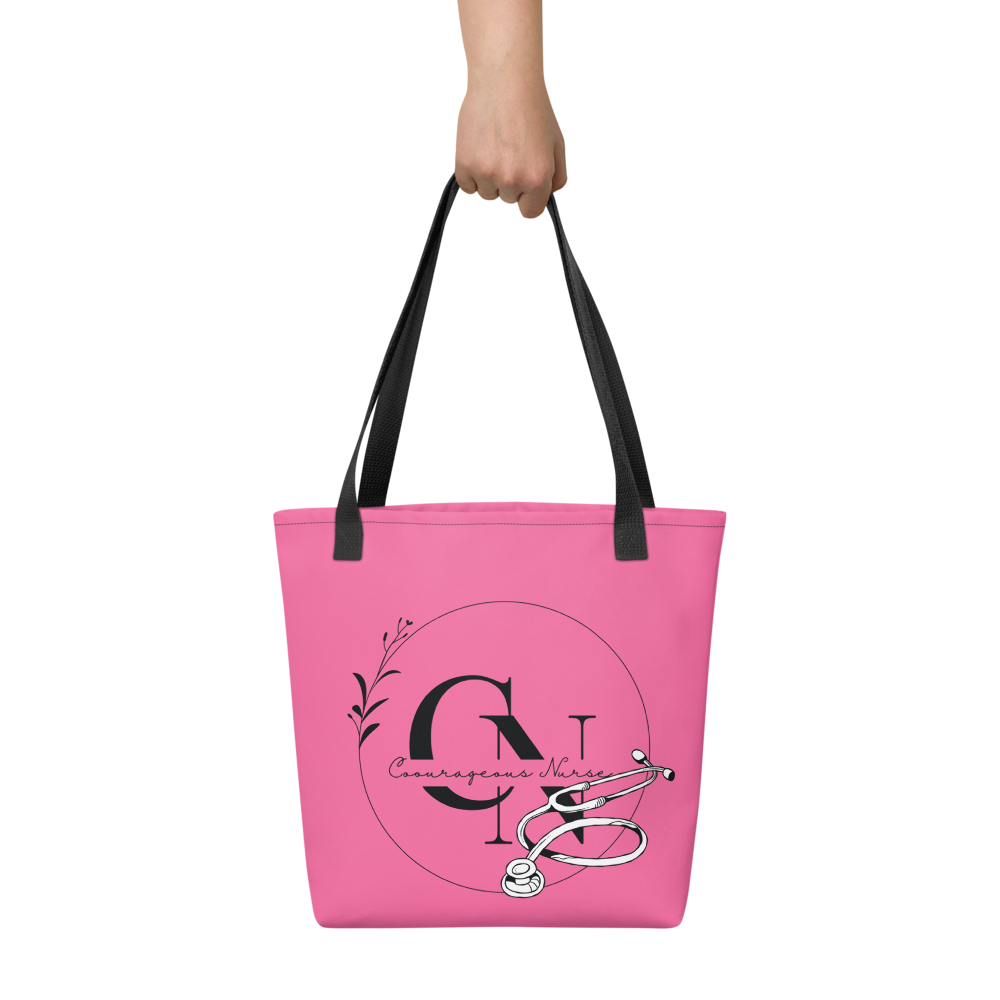 Courageous Nurse Women's Empowerment Tote bag