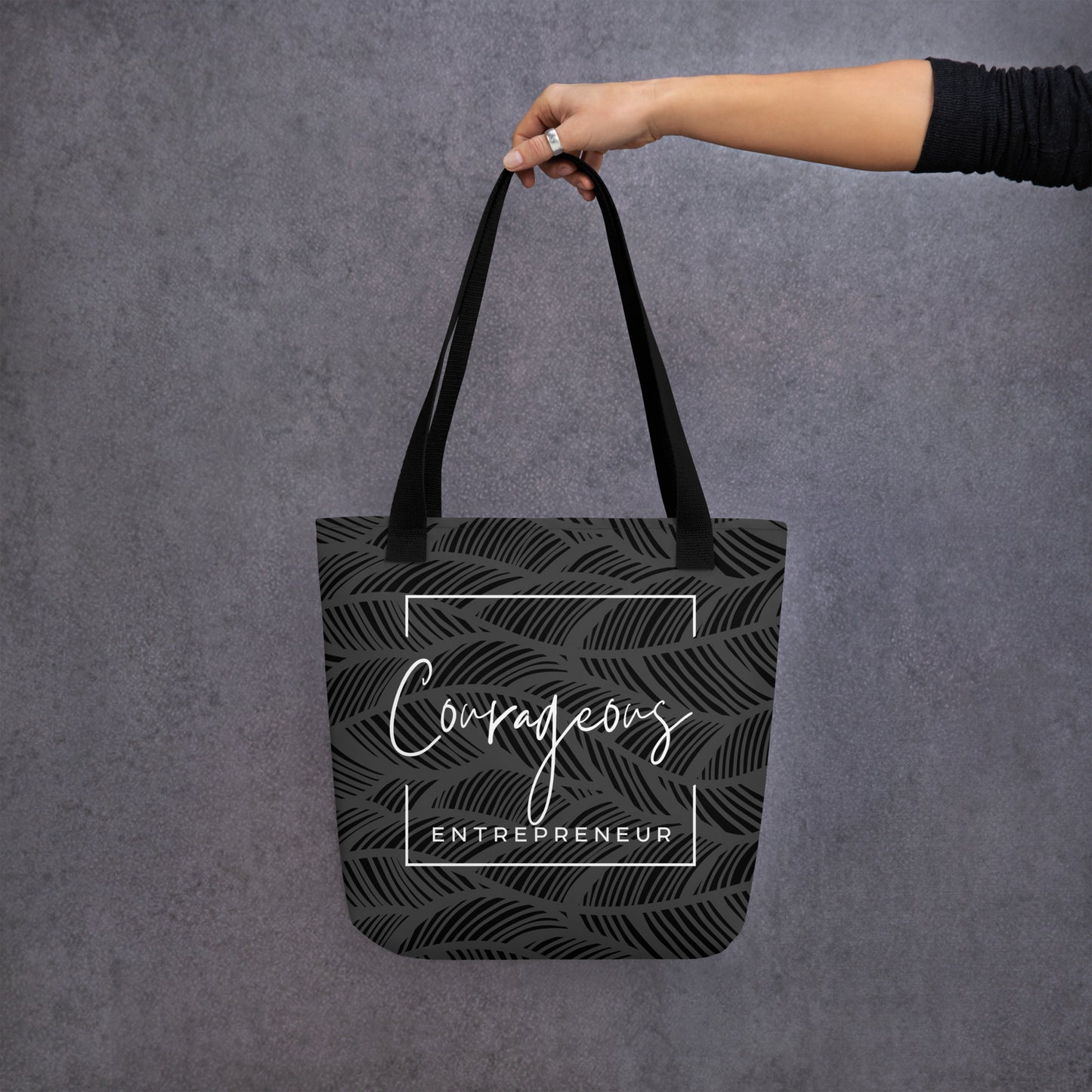 Courageous Entrepreneur Women's Empowerment Tote Bag