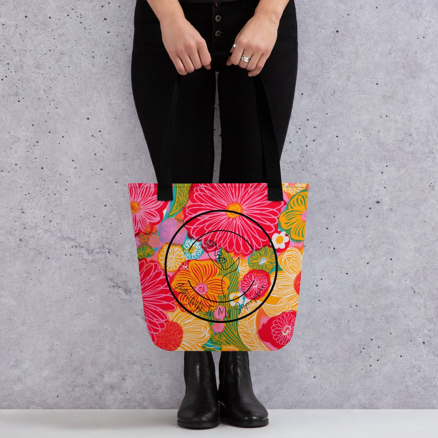 Authenticity is Your Superpower Women's Empowerment Tote bag