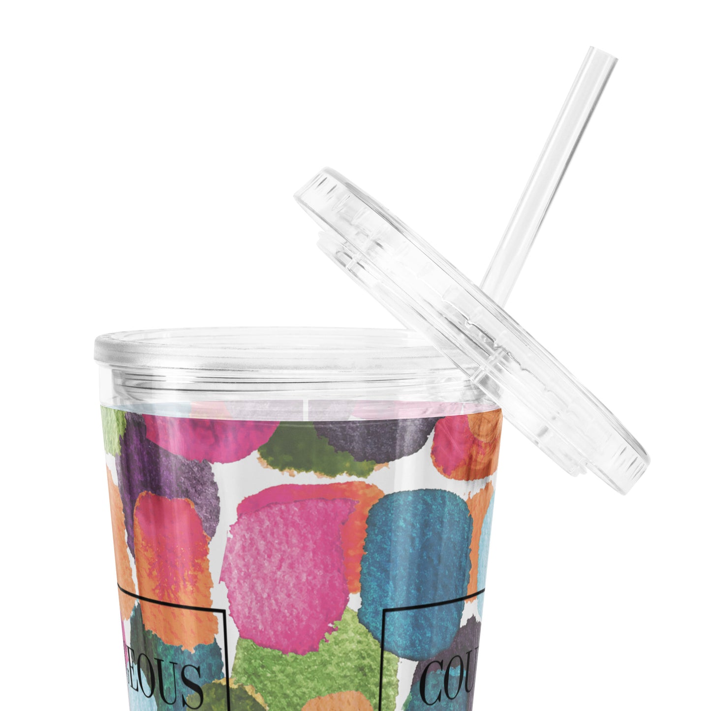 Courageous Educator Women's Empowerment Tumbler