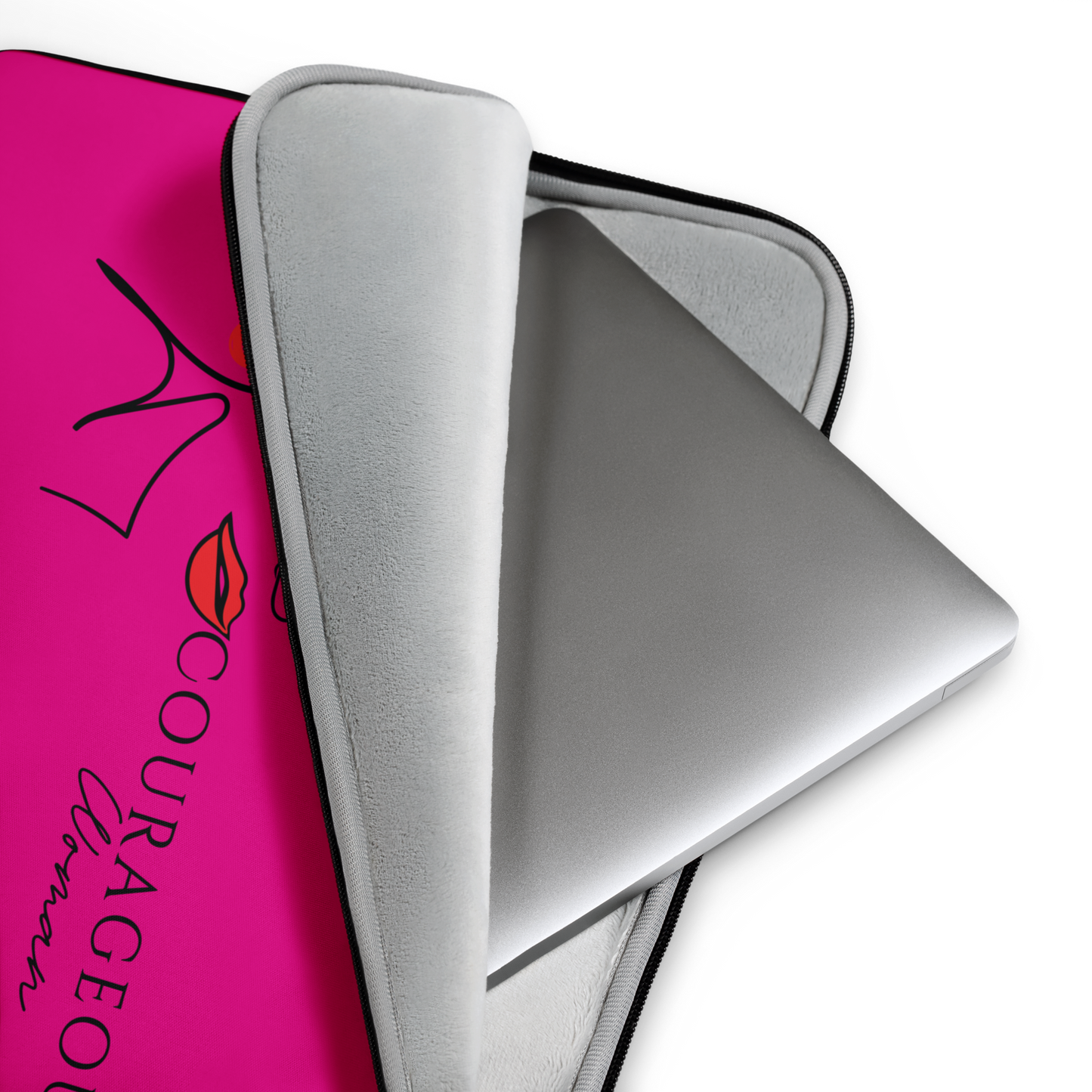 Courageous Woman Women's Empowerment Laptop Sleeve