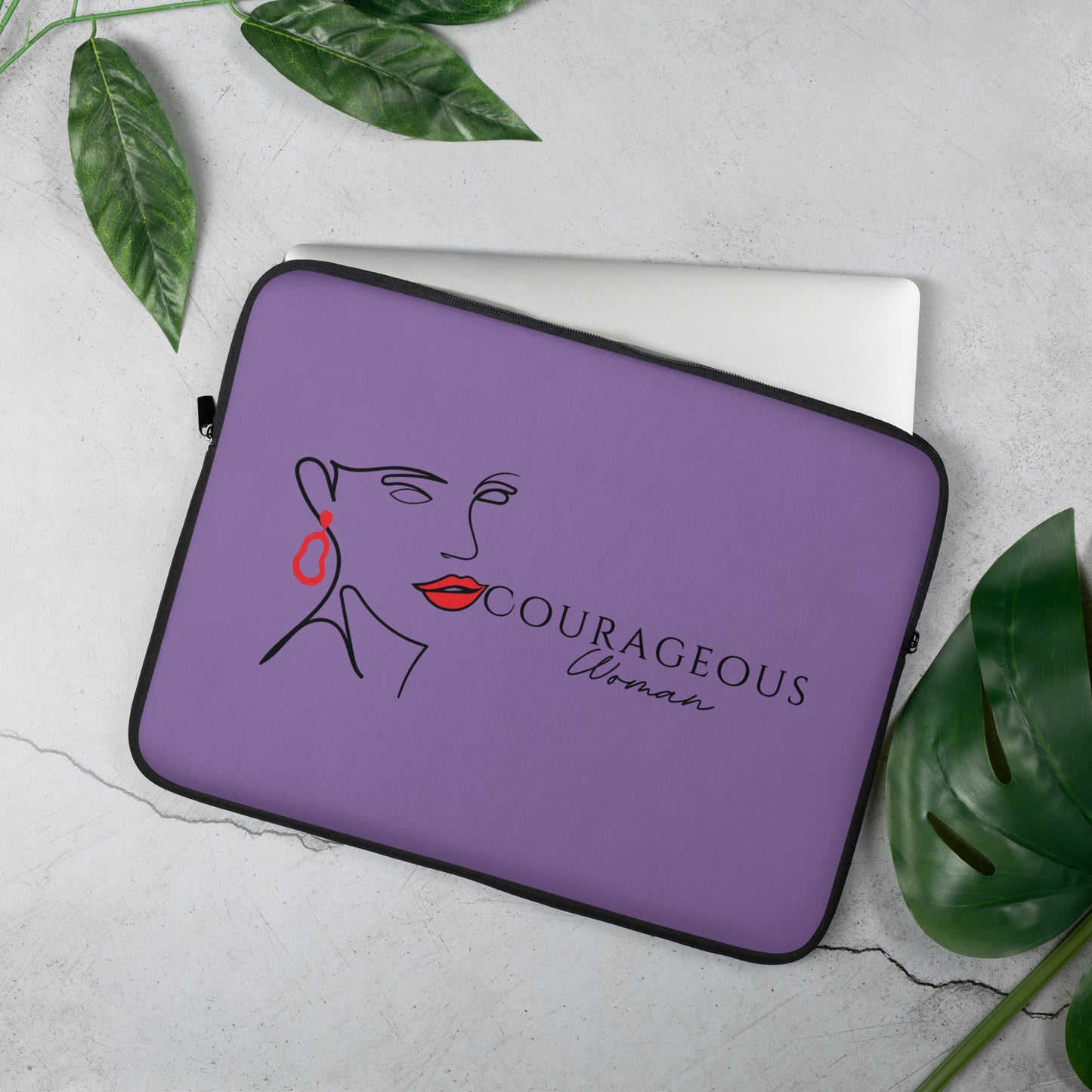 Feminist Laptop Case | Courageous Woman | Courageous Xpressions™