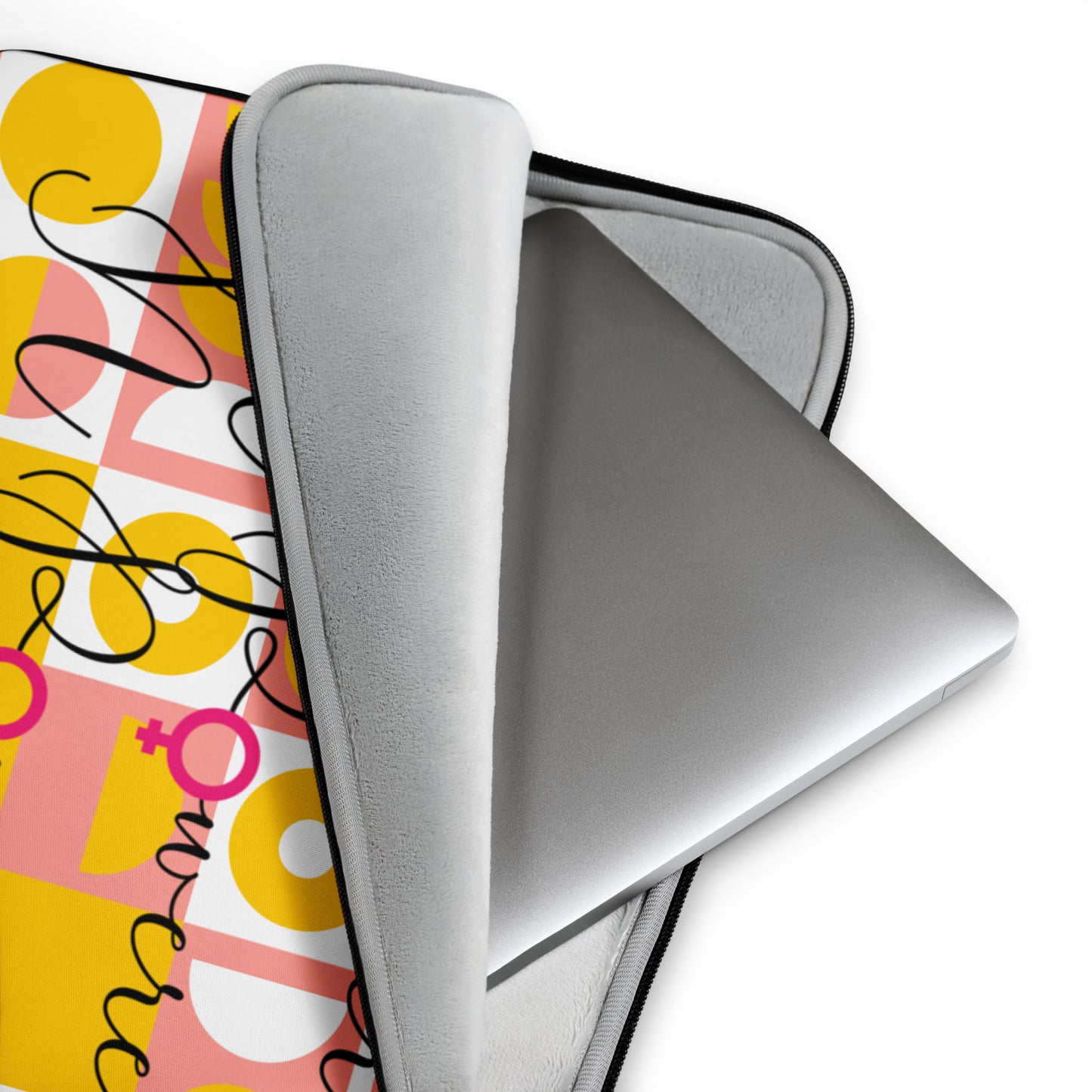 N-Powered Woman Women's Empowerment Laptop Sleeve