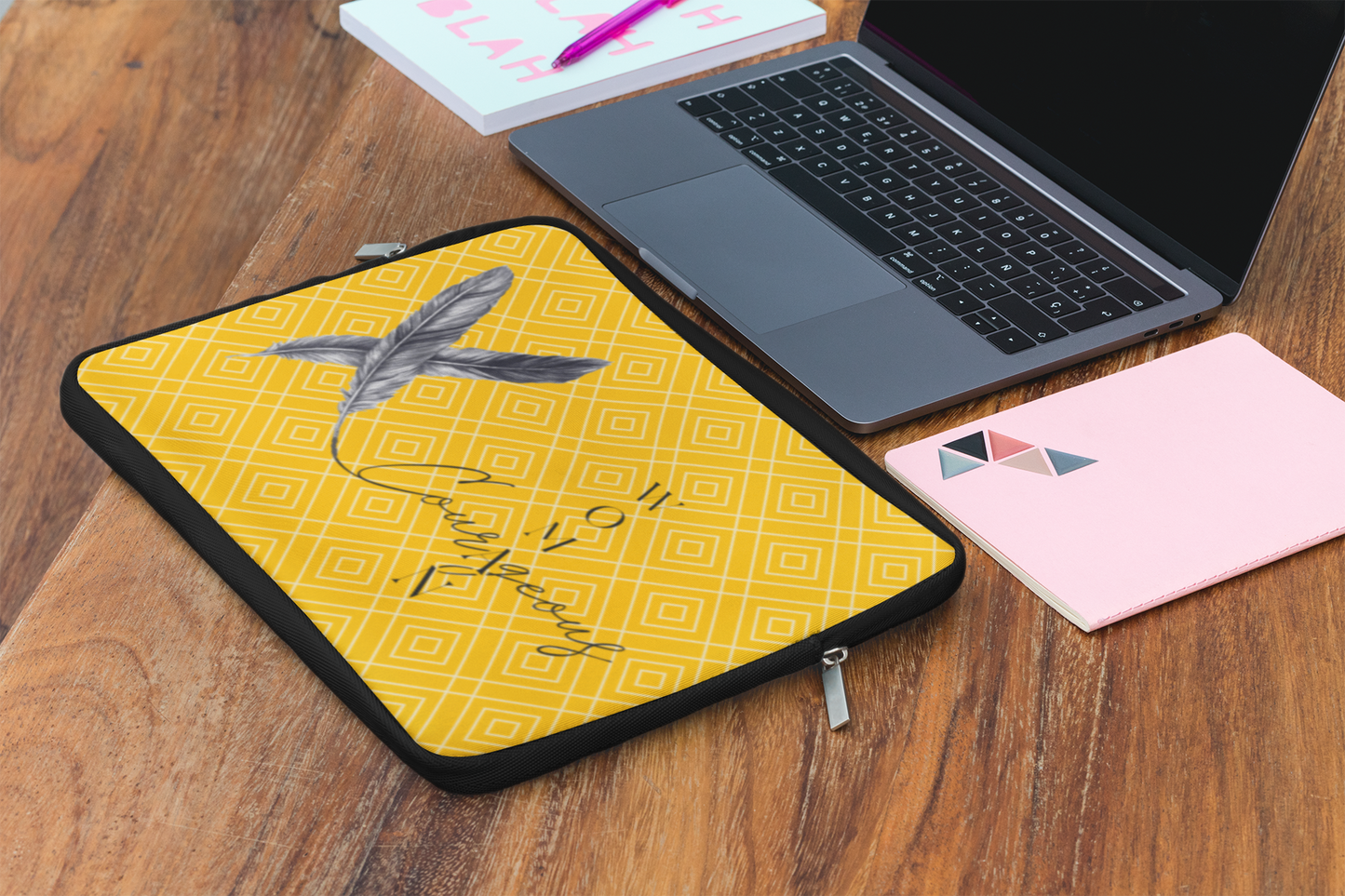Courageous Woman Women's Empowerment Laptop Sleeve