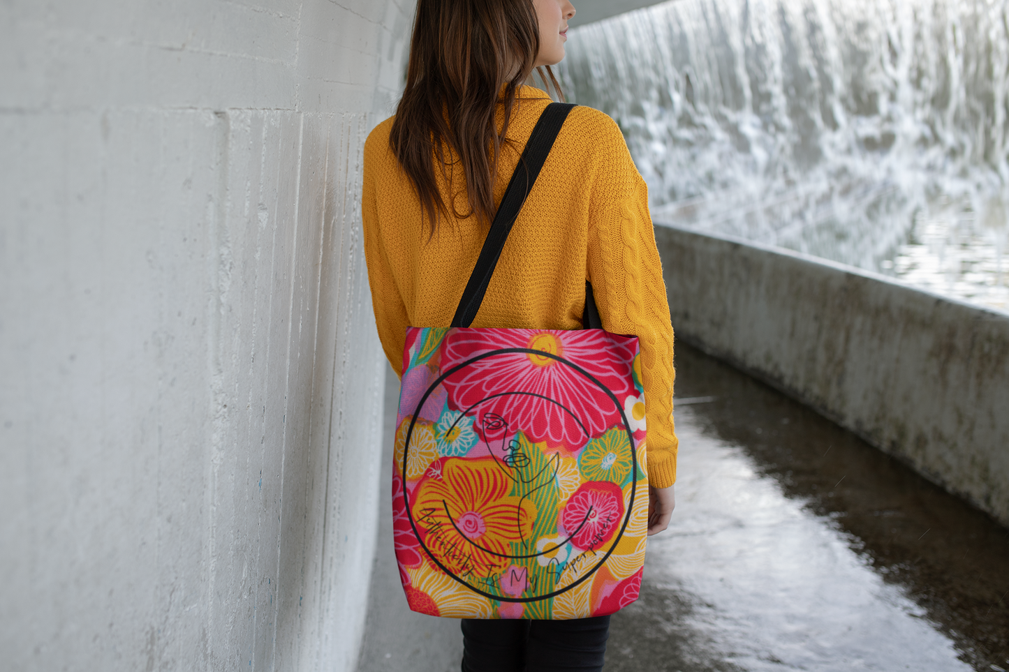 Authenticity is Your Superpower Women's Empowerment Tote bag