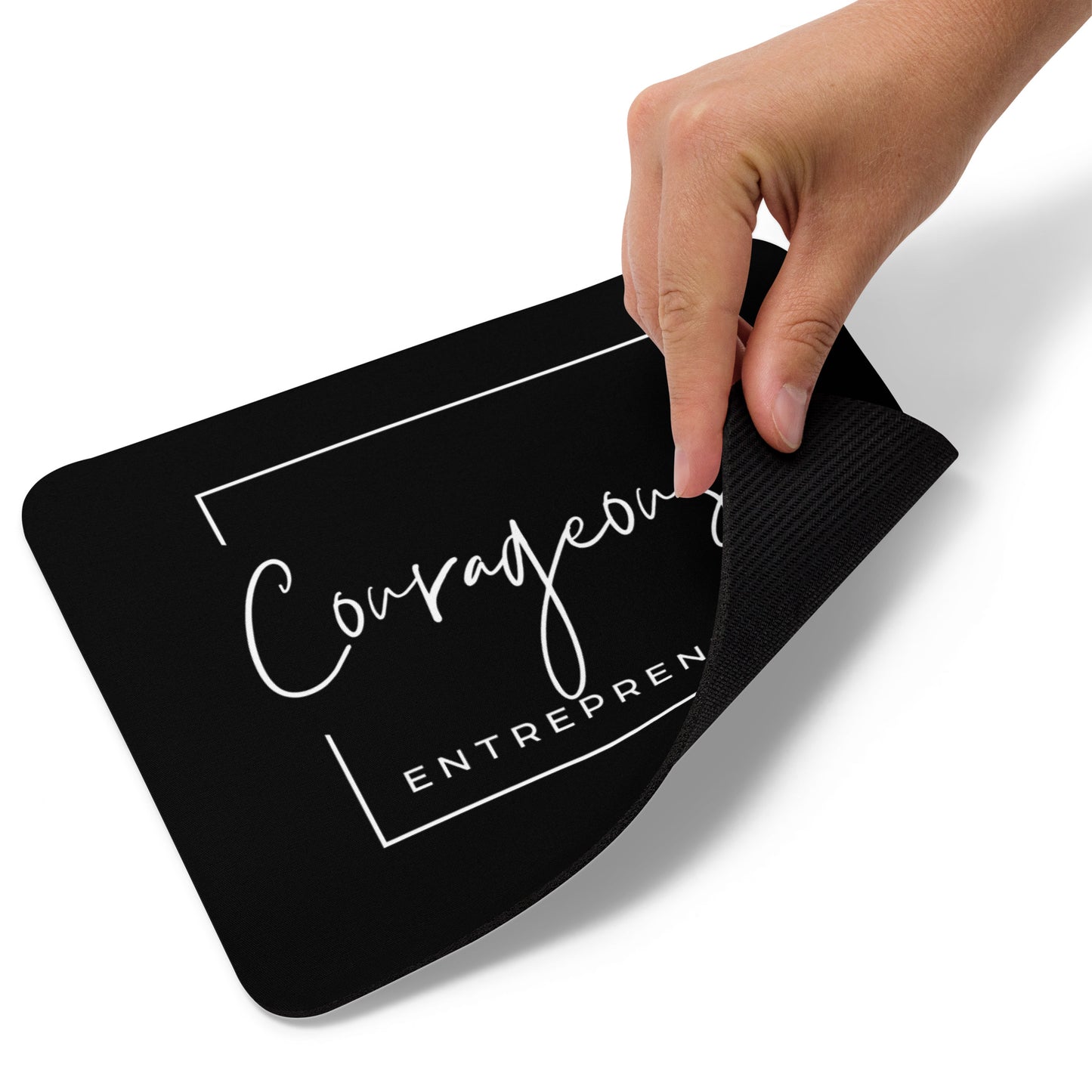 Courageous Entrepreneur Women's Empowerment Mouse Pad