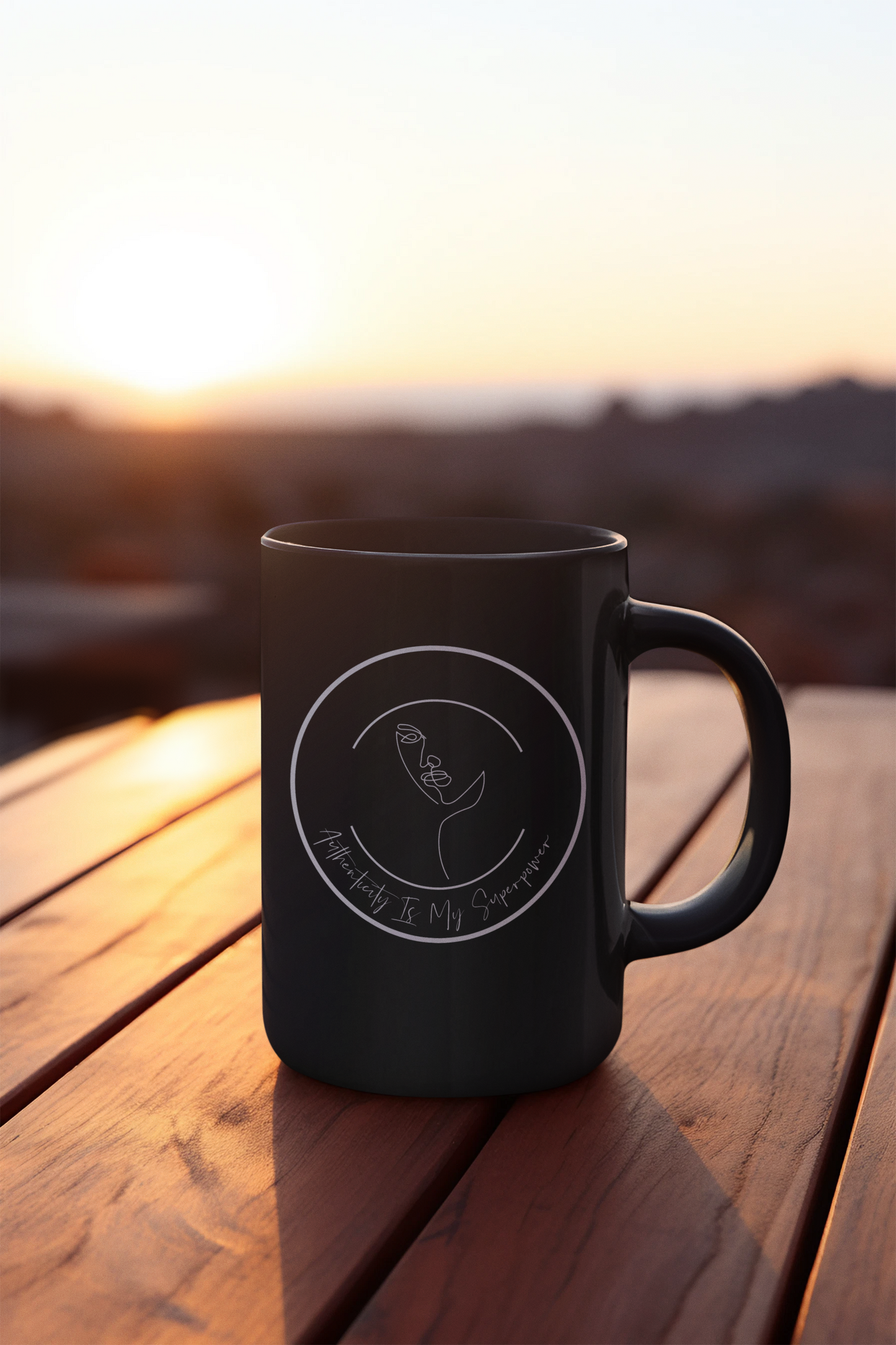 Authenticity is My Superpower Women's Coffee Mug