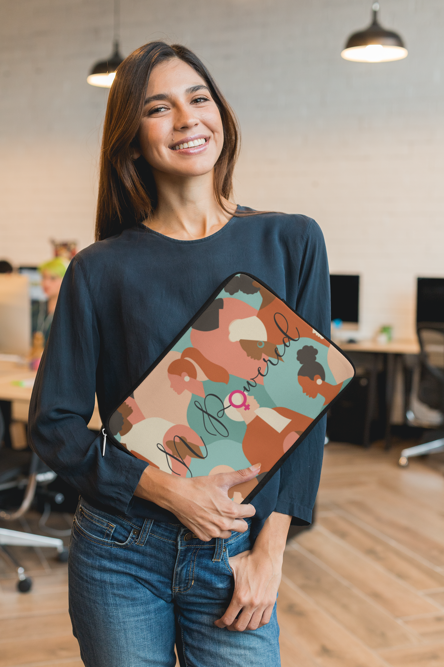 N-Powered Women's Empowerment Laptop Sleeve