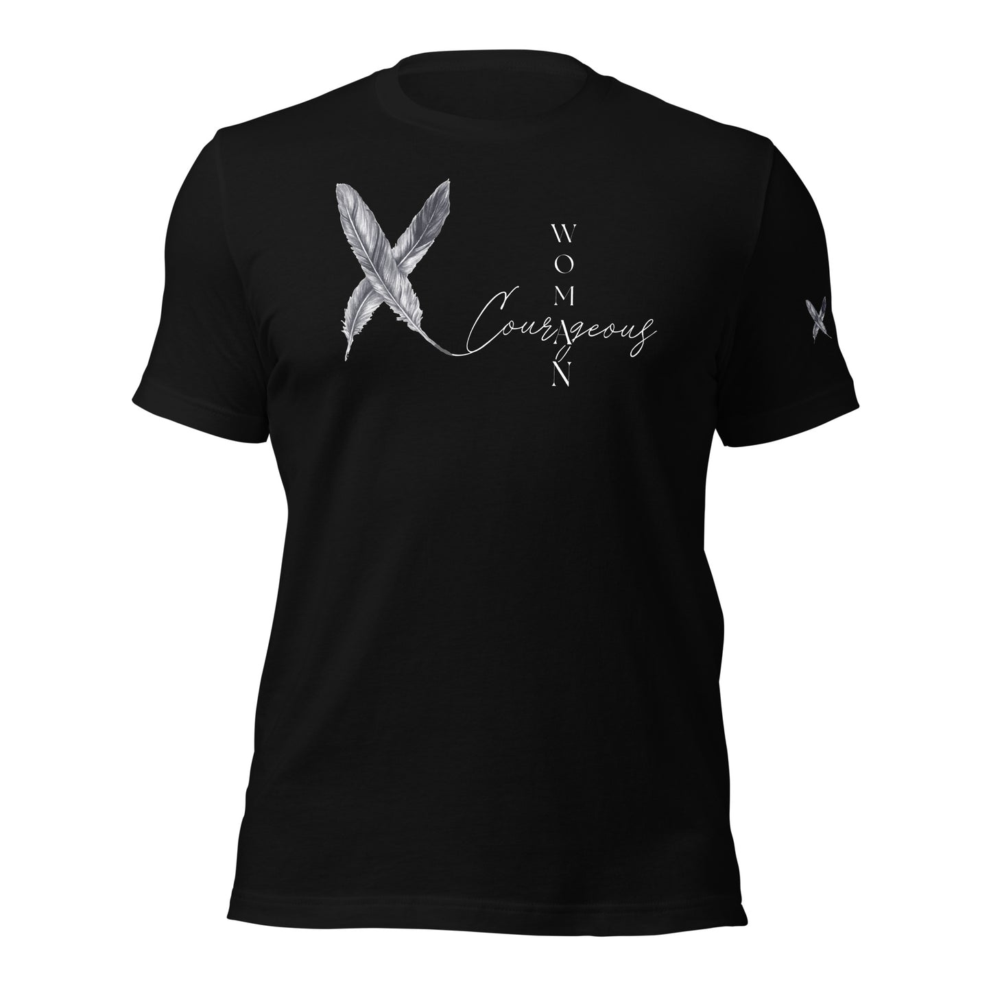 Courageous Woman Women's Empowerment T-Shirt