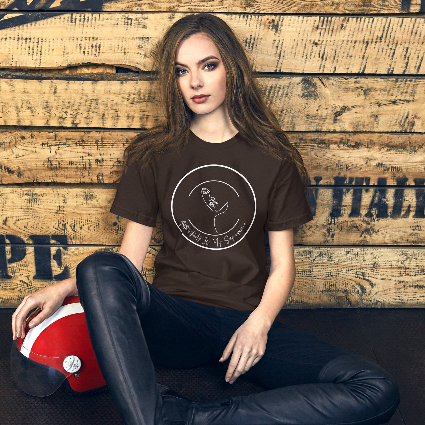 Authenticity is Your Superpower Women's Empowerment T-Shirt