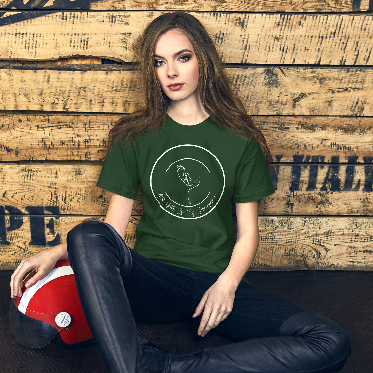 Authenticity is My Superpower Women's Empowerment T-Shirt