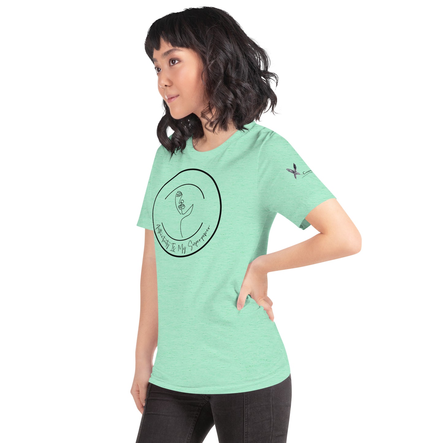 Authenticity is My Superpower Women's Empowerment T-Shirt