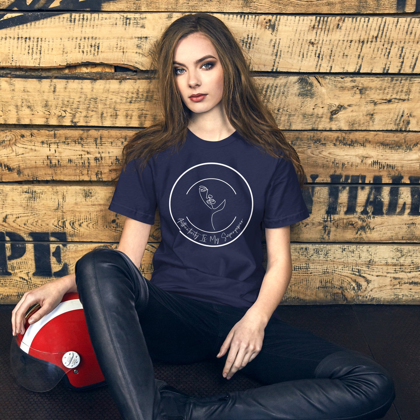 Authenticity is My Superpower Women's Empowerment T-Shirt