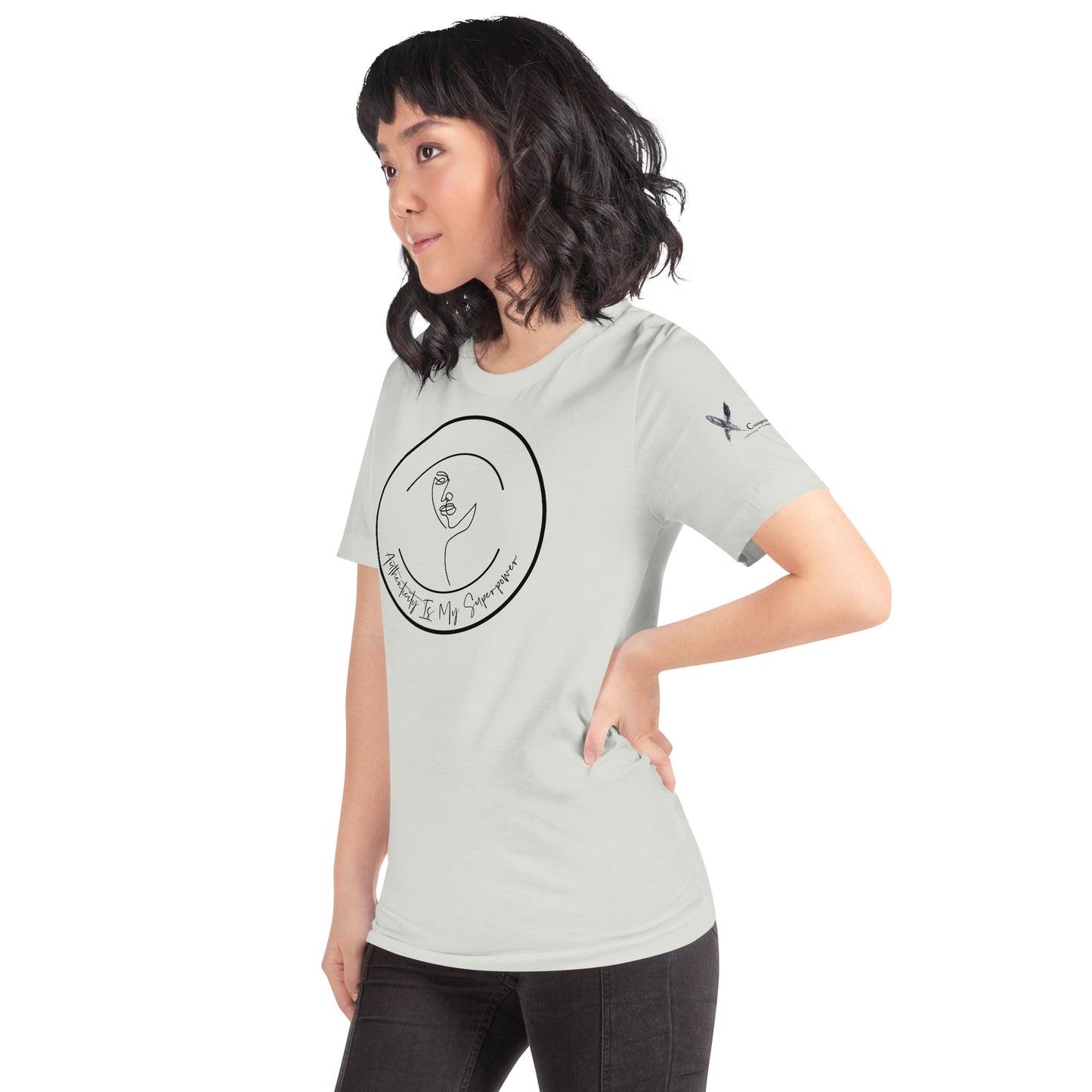 Authenticity is My Superpower Women's Empowerment T-Shirt
