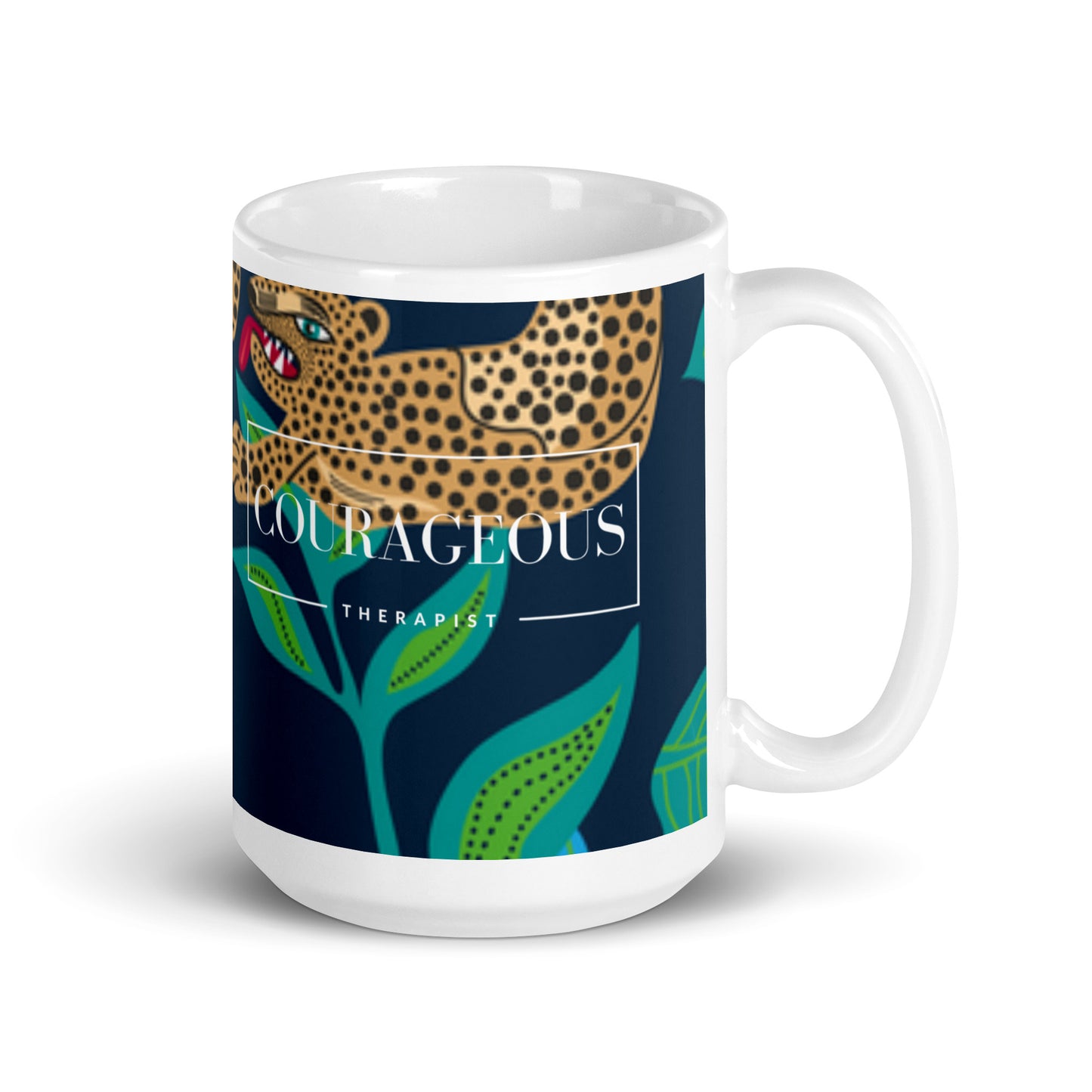 Courageous Therapist Women's Empowerment Coffee Mug