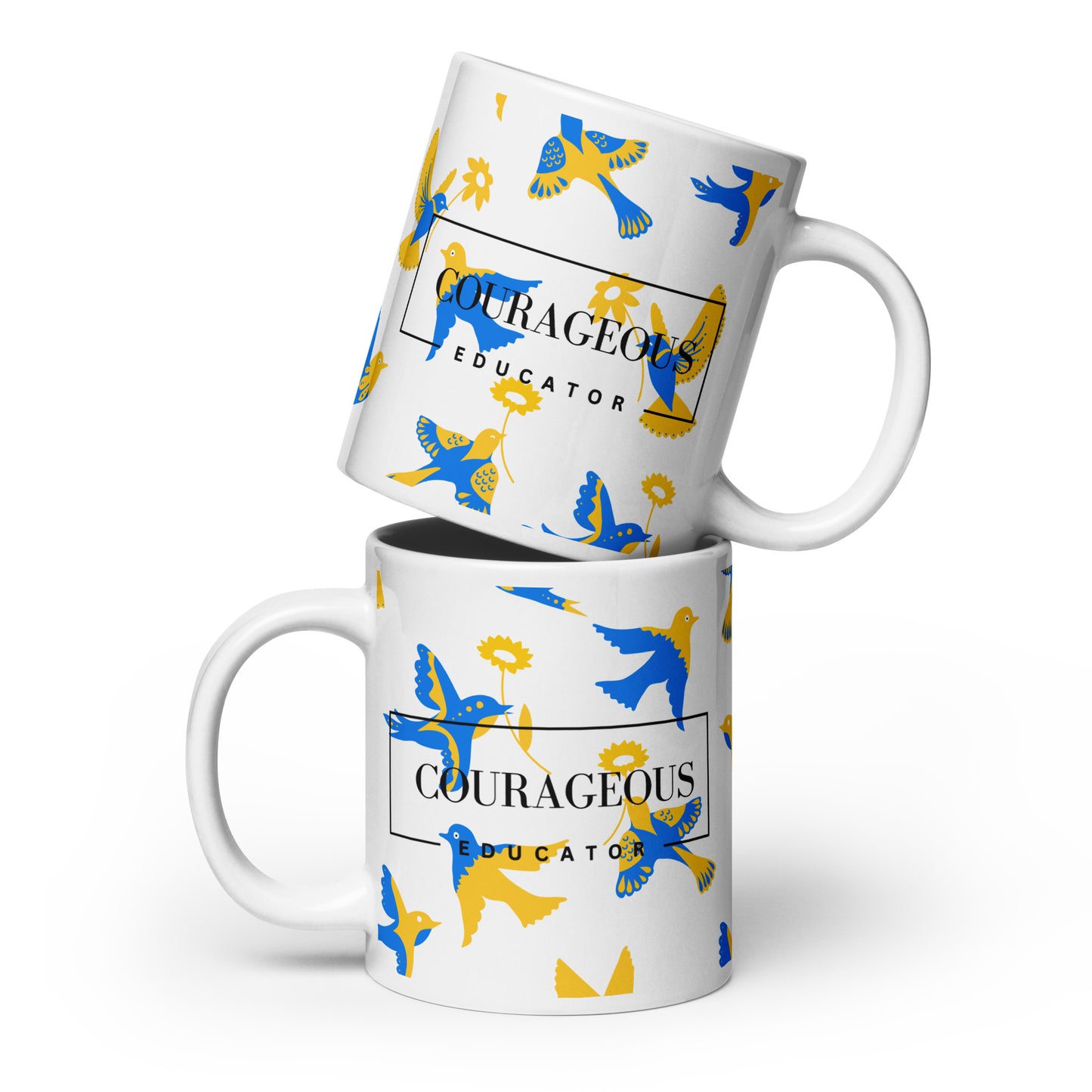 Courageous Educator Women's Empowerment Coffee Mug
