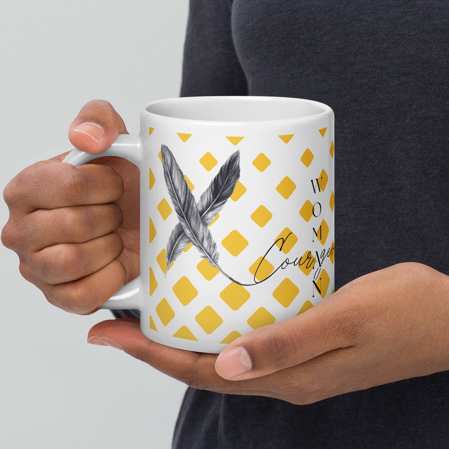 Courageous Woman Women's Empowerment Coffee Mug