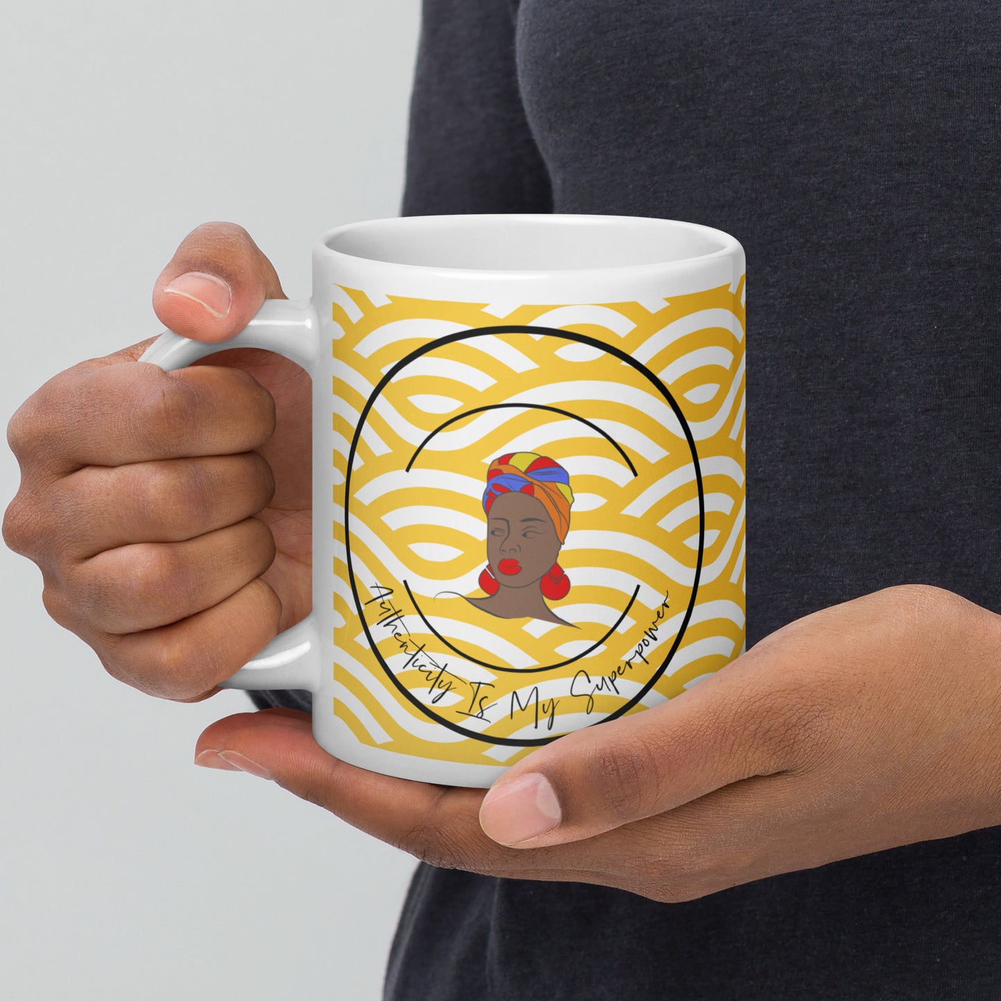 Authenticity is My Superpower Women's Empowerment Coffee Mug