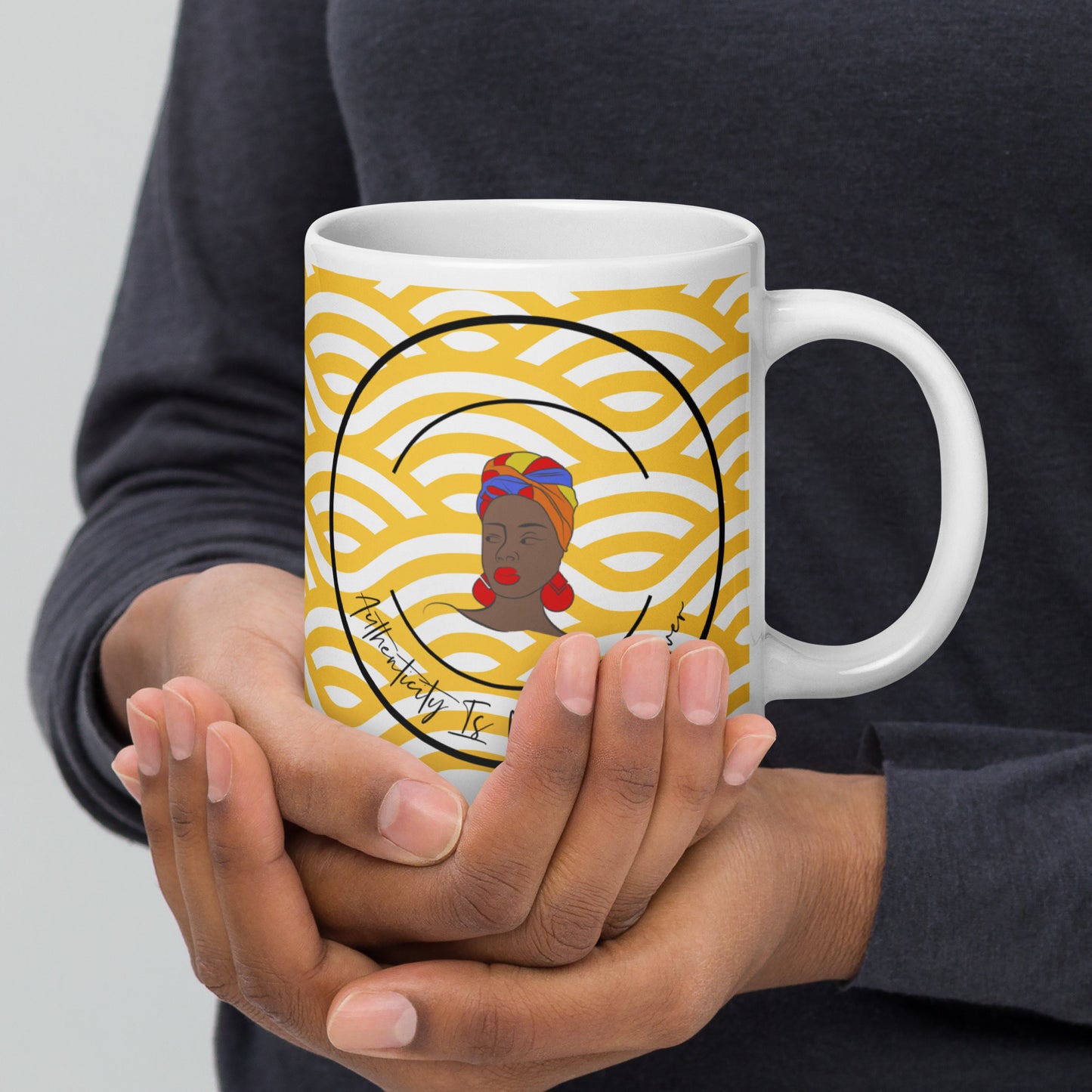 Authenticity is My Superpower Women's Empowerment Coffee Mug
