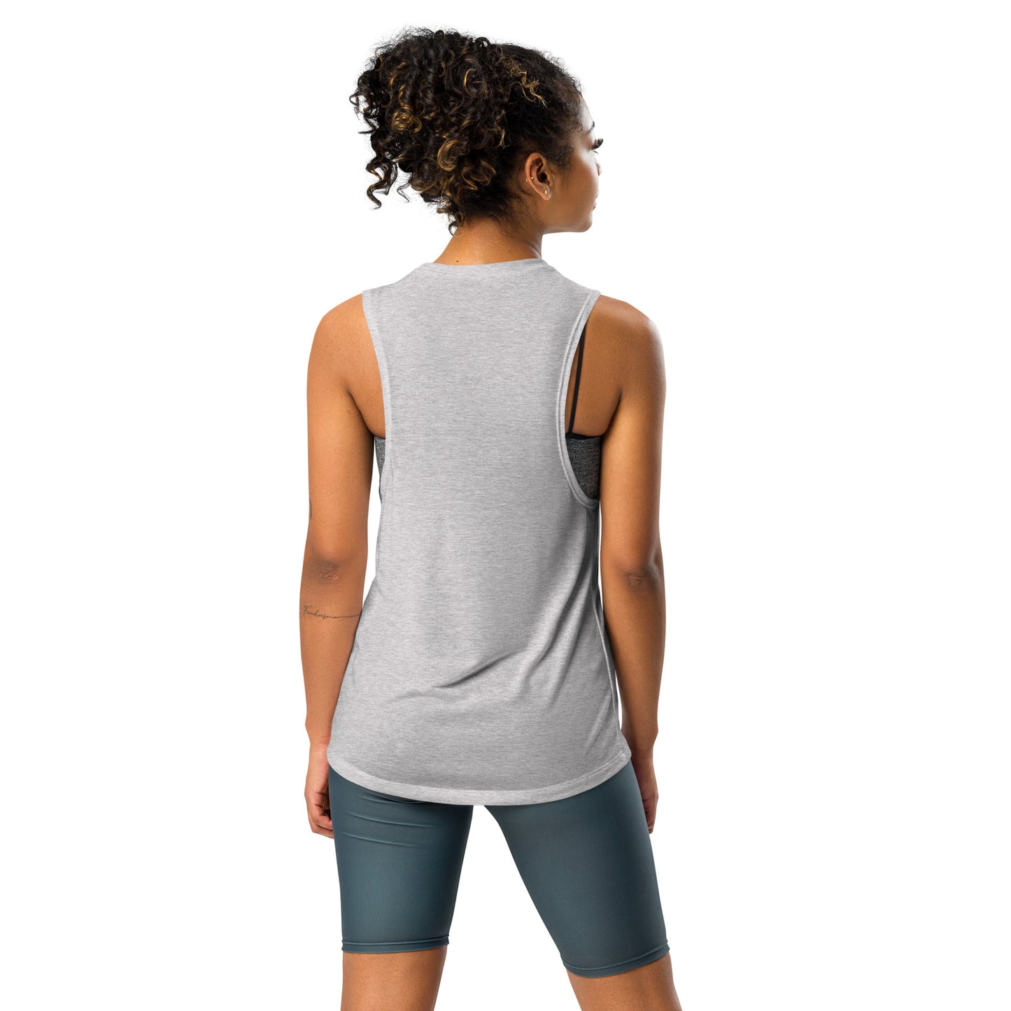Live Fit, Live Empowered, Live Unstoppable(Black & Pink Logo) Women's Fitness T-Shirt