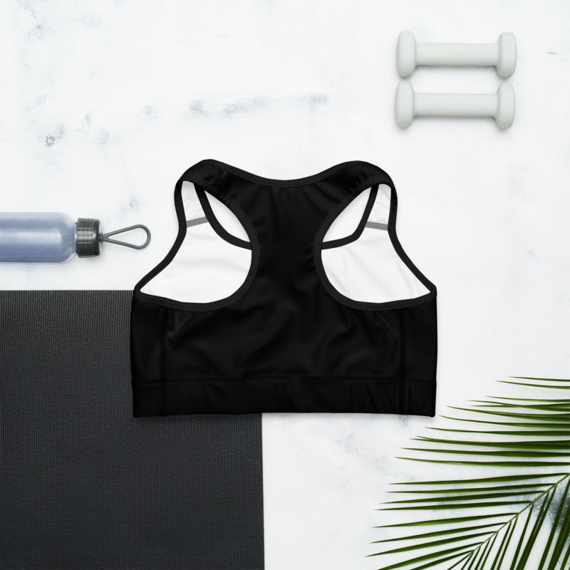 My Body, My Fitness Goals, My Way Sports Bra