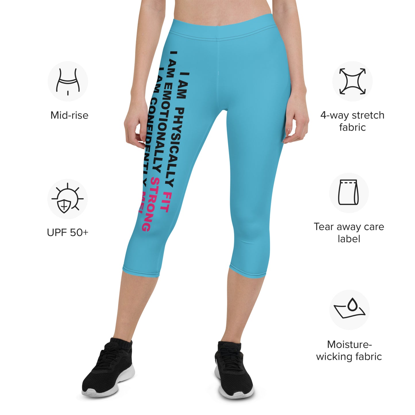 Yes Girls Lift Fitness Capri Leggings