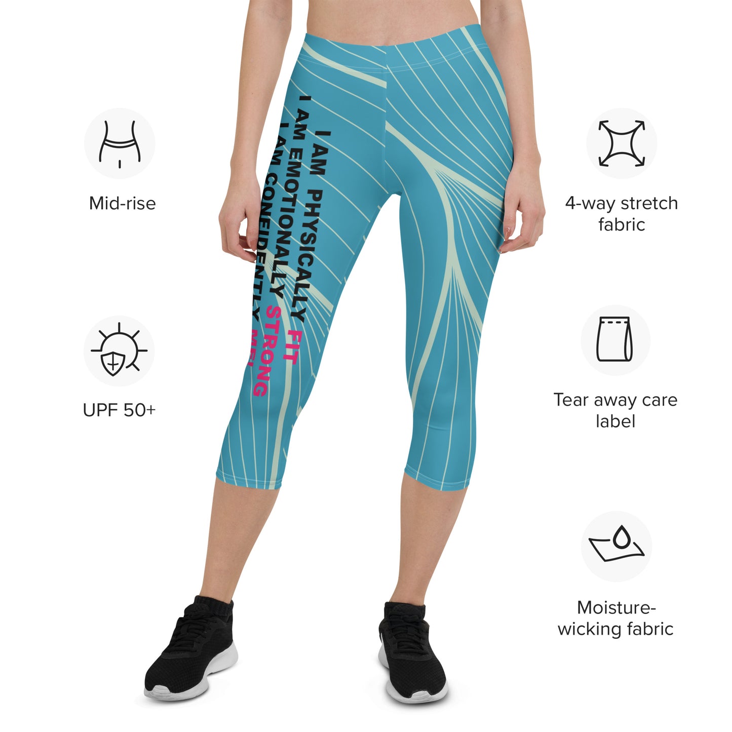 Yes Girls Lift Fitness Capri Leggings