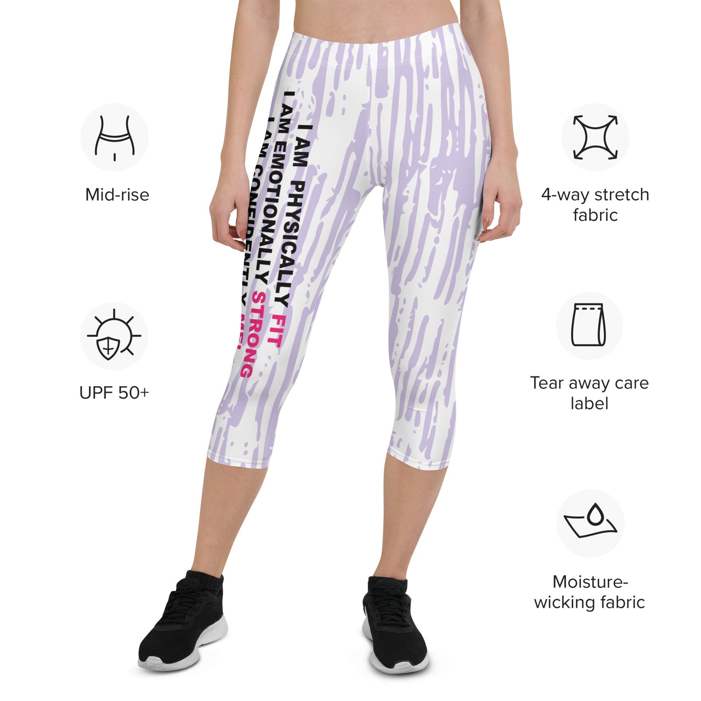 Yes Girls Lift Fitness Capri Leggings