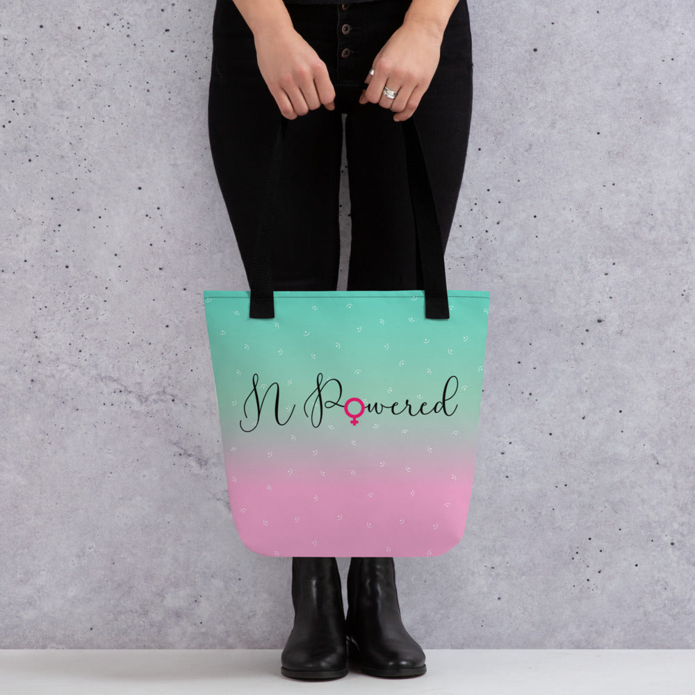 N- Powered Woman Women's Empowerment Tote Bag