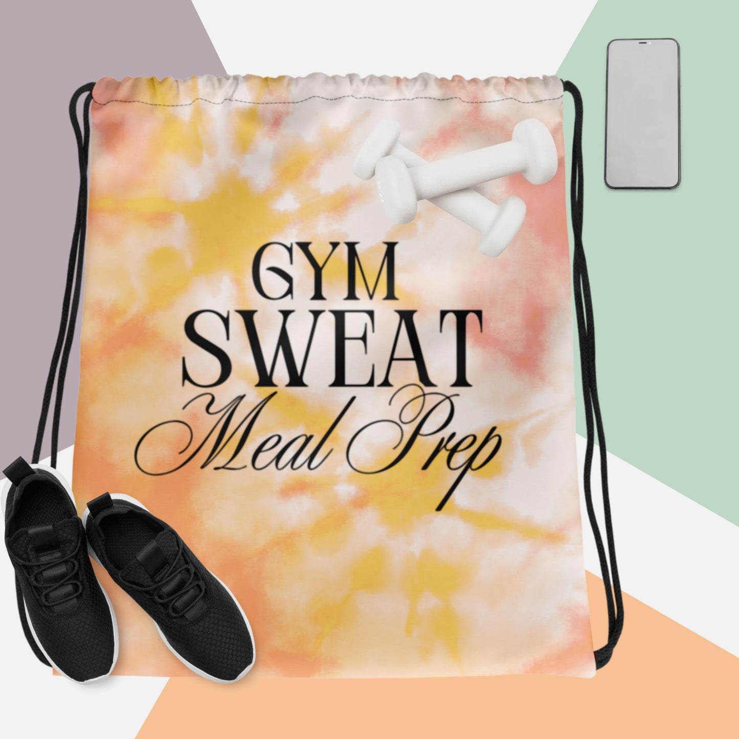 Gym. Sweat. Meal Prep Women's Gym Bag