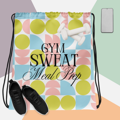 Gym. Sweat. Meal Prep Women's Gym Bag