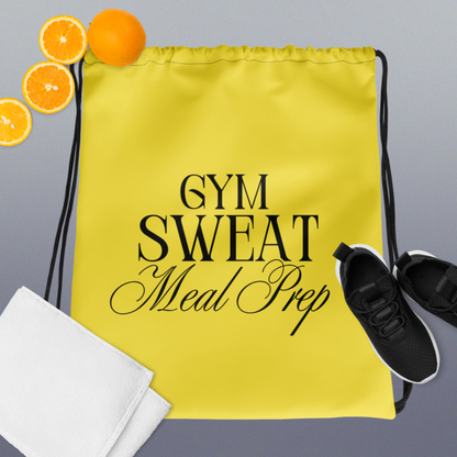 Gym. Sweat. Meal Prep Women's Gym Bag