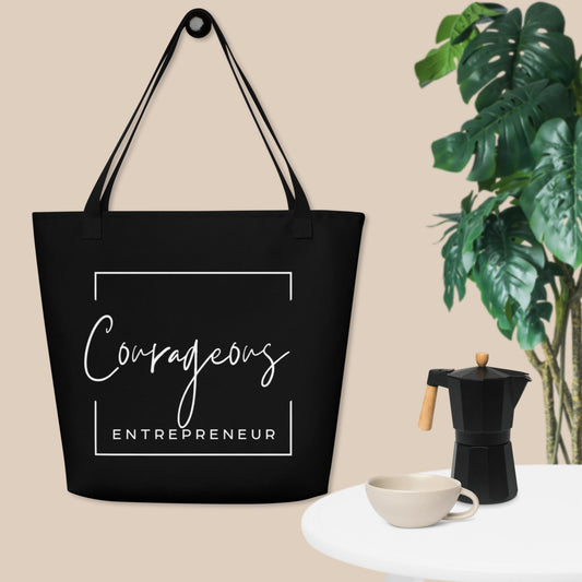 Girl Power Tote Bag | Courageous Entrepreneur | Courageous Xpressions™