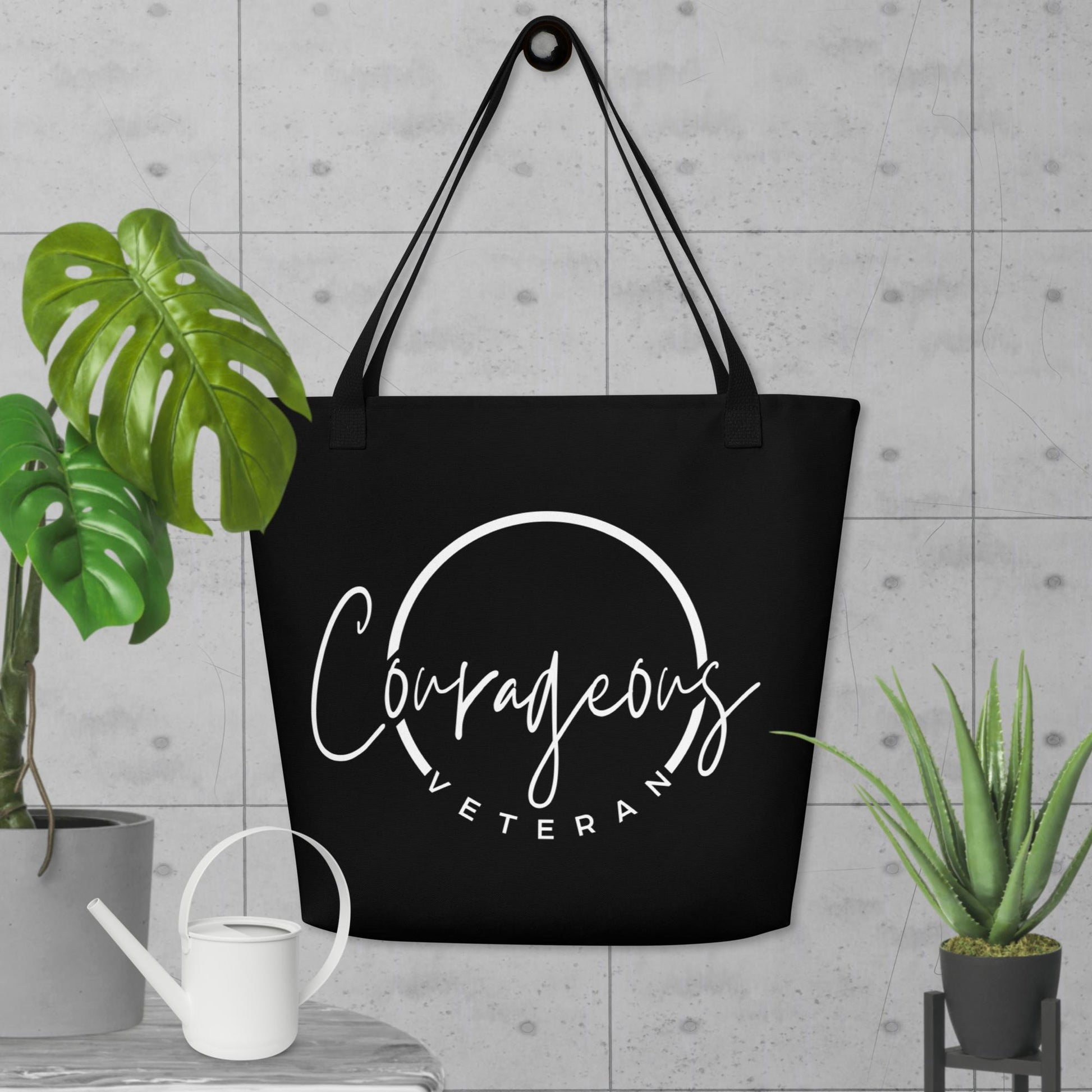 Strong Women Tote Bag | Courageous Veteran | Courageous Xpressions™