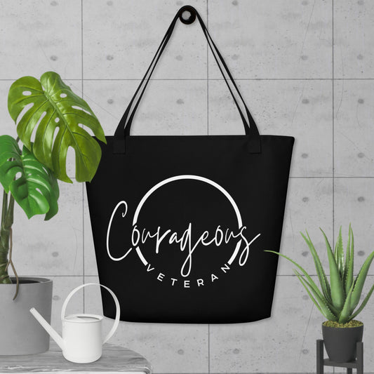 Strong Women Tote Bag | Courageous Veteran | Courageous Xpressions™