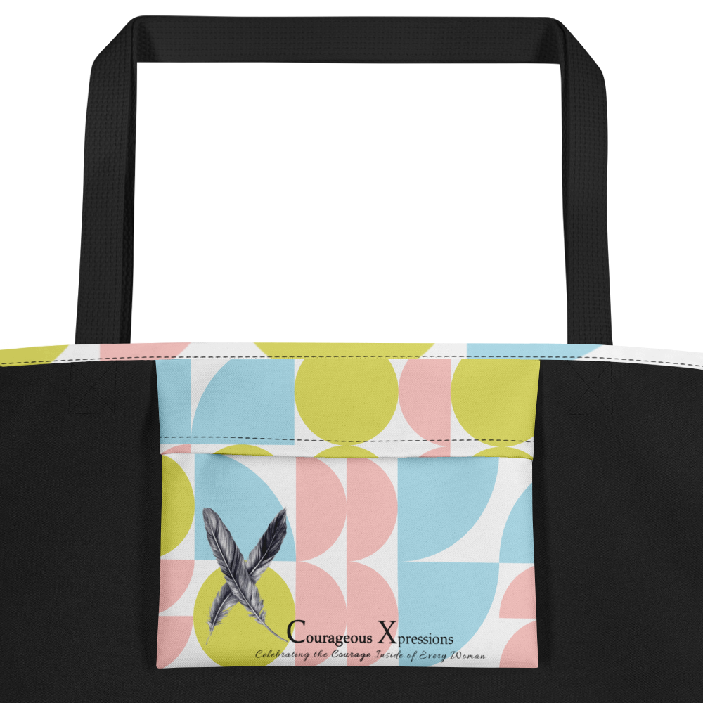 Courageous Nurse Women's Empowerment Tote Bag (Large)