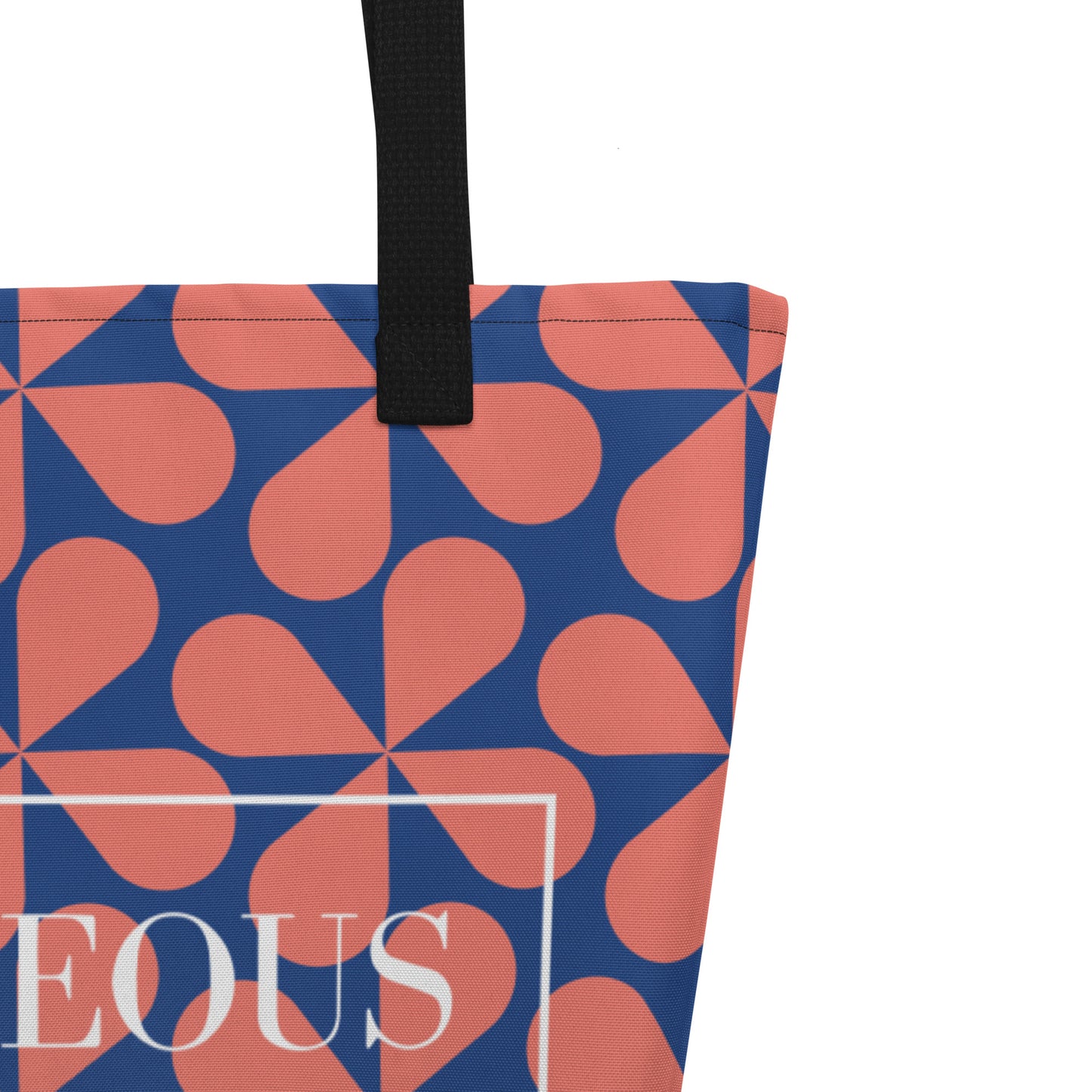 Courageous Physician Women's Empowerment  Large Tote Bag
