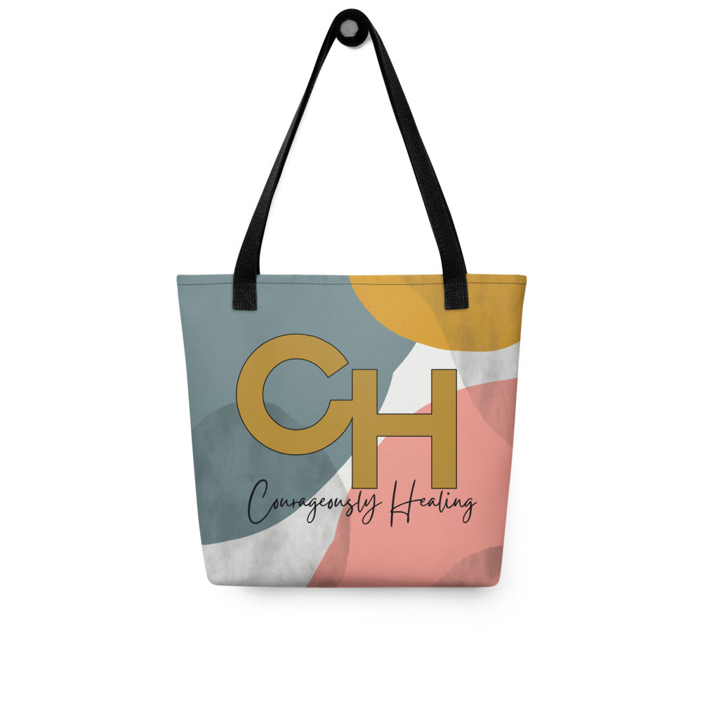 Courageously Healing Women's Empowerment Tote Bag