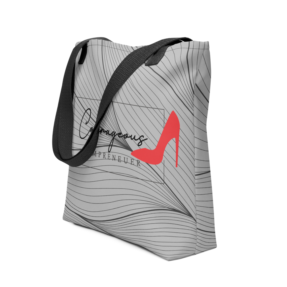 Courageous MOMpreneur Women's Empowerment Tote Bag