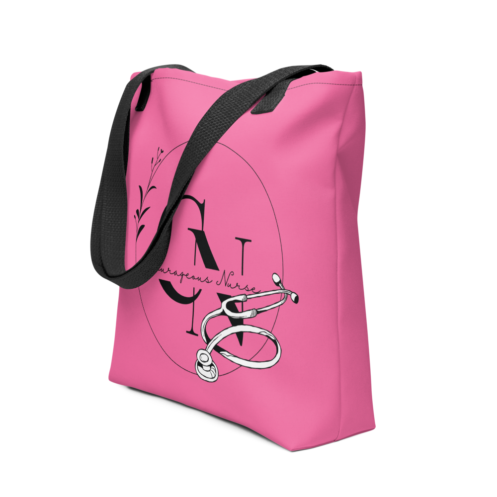Courageous Nurse Women's Empowerment Tote bag
