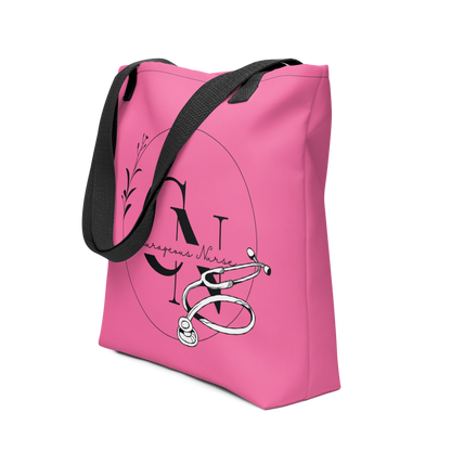 Courageous Nurse Women's Empowerment Tote bag
