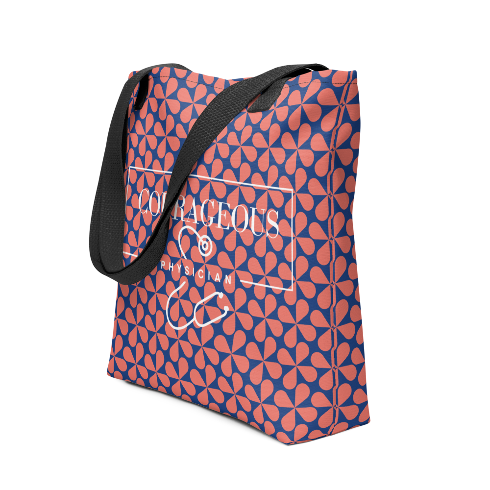 Courageous Physician Women's Empowerment Tote Bag