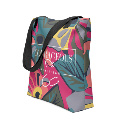 Courageous Physician Women's Empowerment Tote Bag