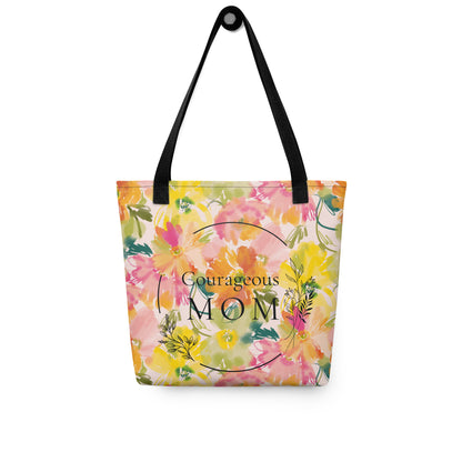 Courageous MOM Women's Empowerment Tote Bag
