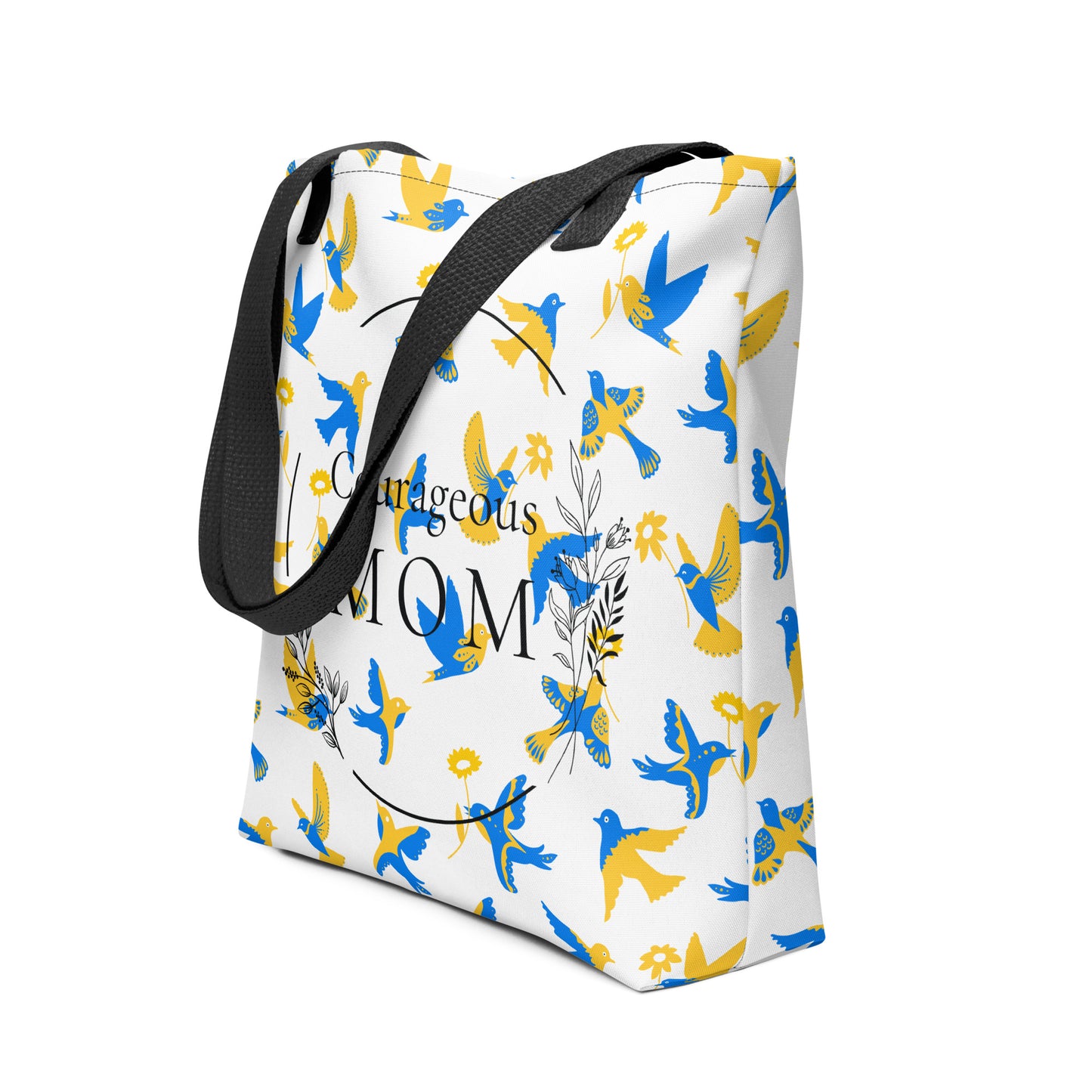 Courageous MOM Women's Empowerment Tote Bag