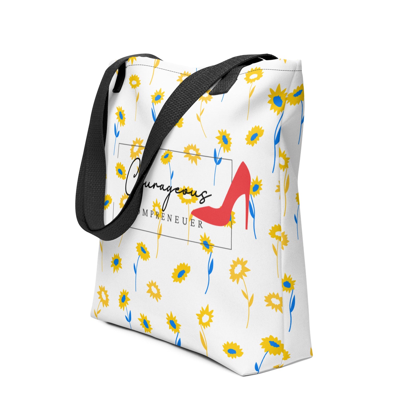 Courageous MOMpreneur Women's Empowerment Tote Bag